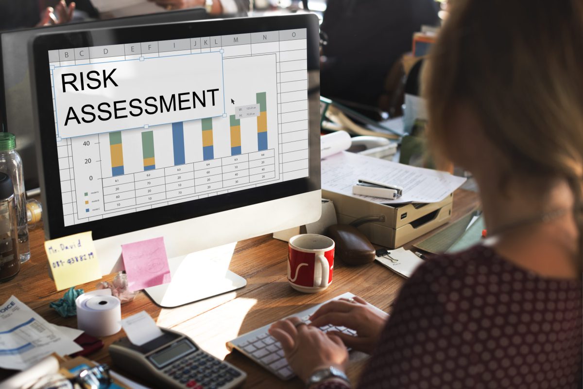 Risk Assessment Graph Chart Spreadsheet Table Word